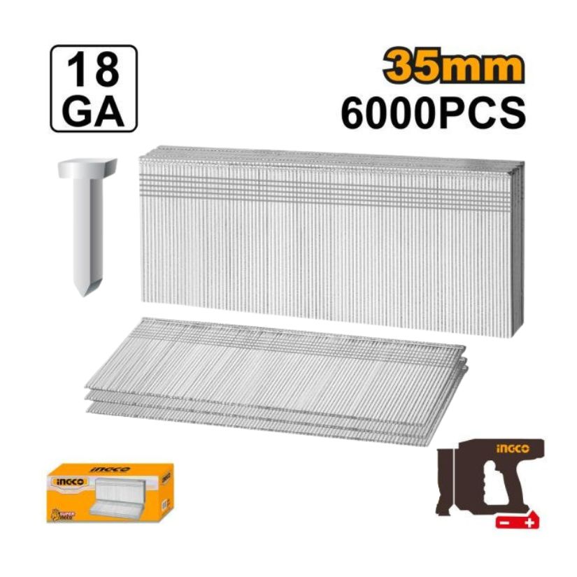 Đinh bắn thẳng 35mm ingco