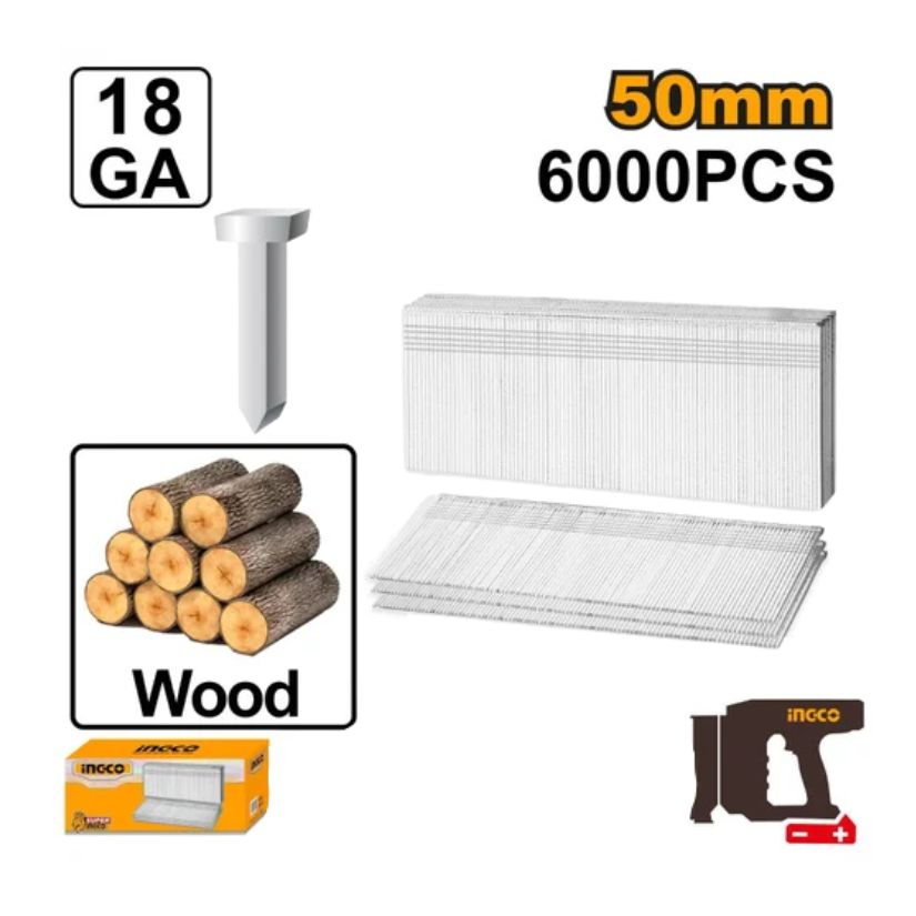 Đinh bắn thẳng 50mm INGCO ANA18506