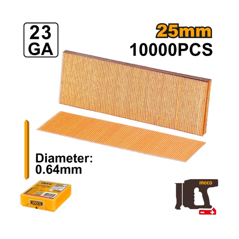Đinh ghim không đầu 25mm INGCO ANA06825
