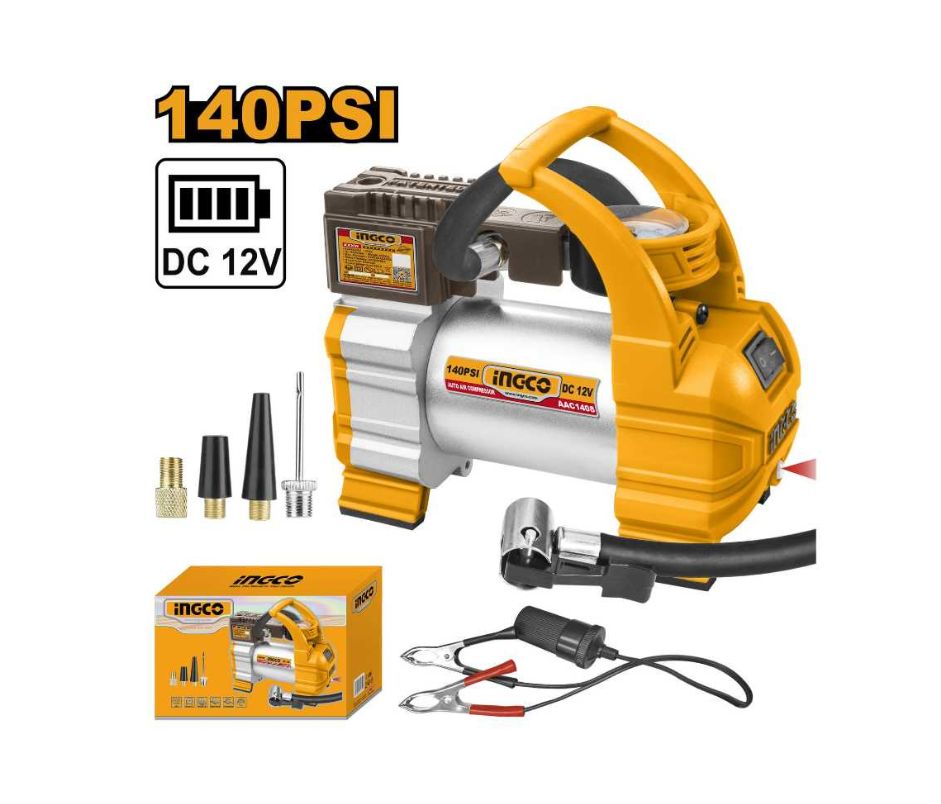 Dụng cụ kiểm tra hơi lốp xe ô tô INGCO AAC1408