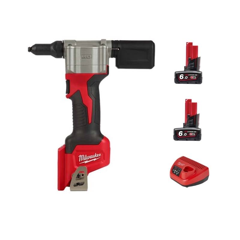 Máy bắn đinh rút Milwaukee  M12 BPRT-0C