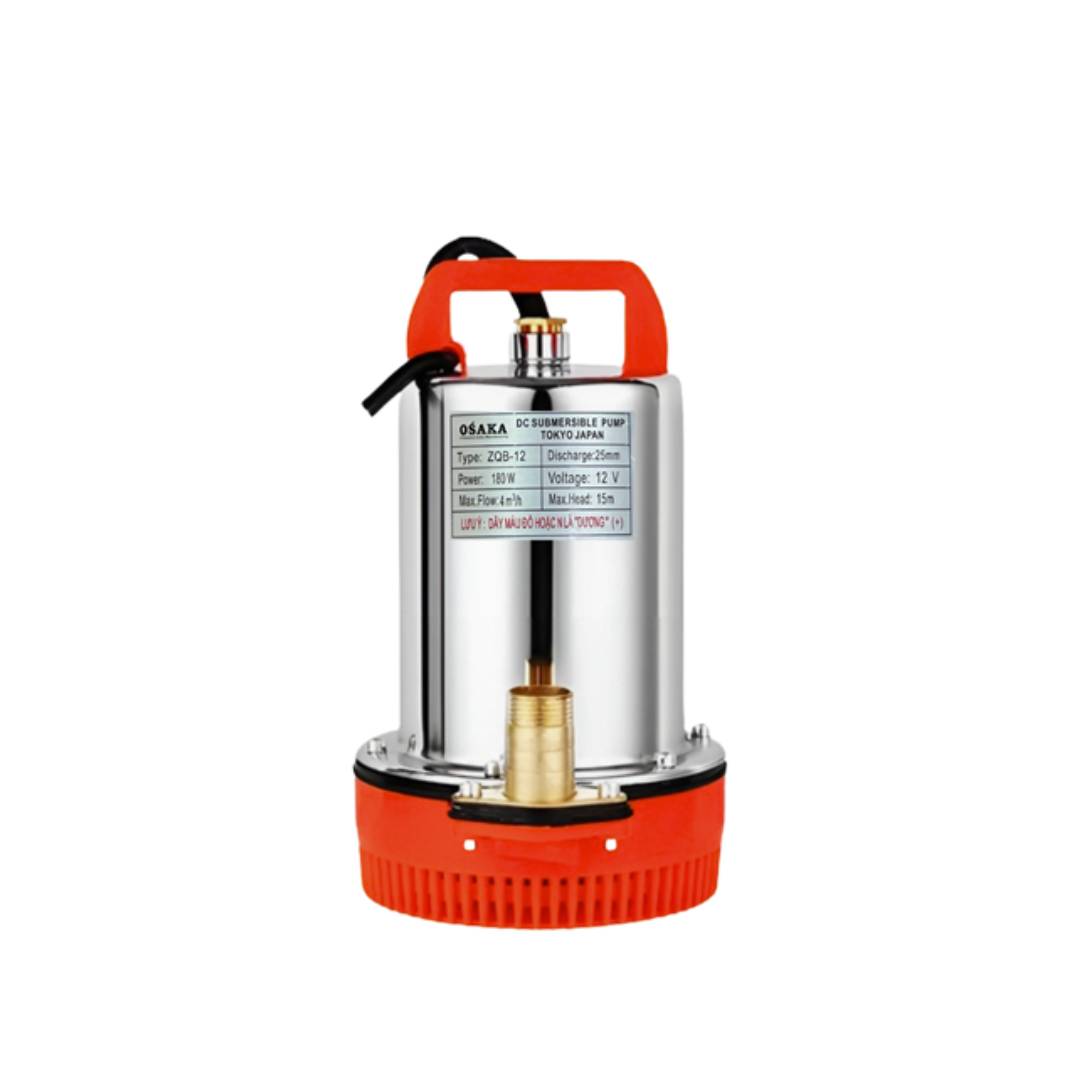Máy Bơm Chìm 12V Osaka ZQB-12 công suất 180W