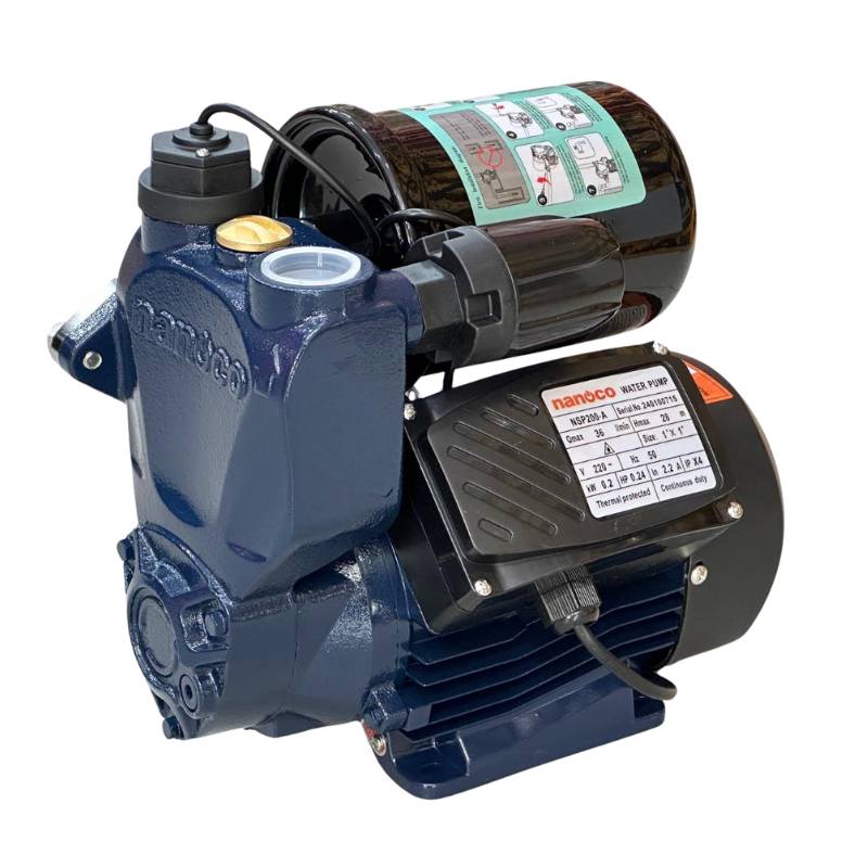 Máy Bơm Tăng Áp Nanoco NSP200-A Công Suất 200W