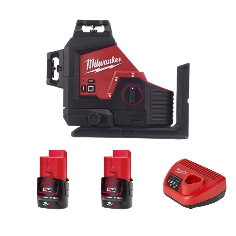 Máy cân mực laser Milwaukee M12 3PL