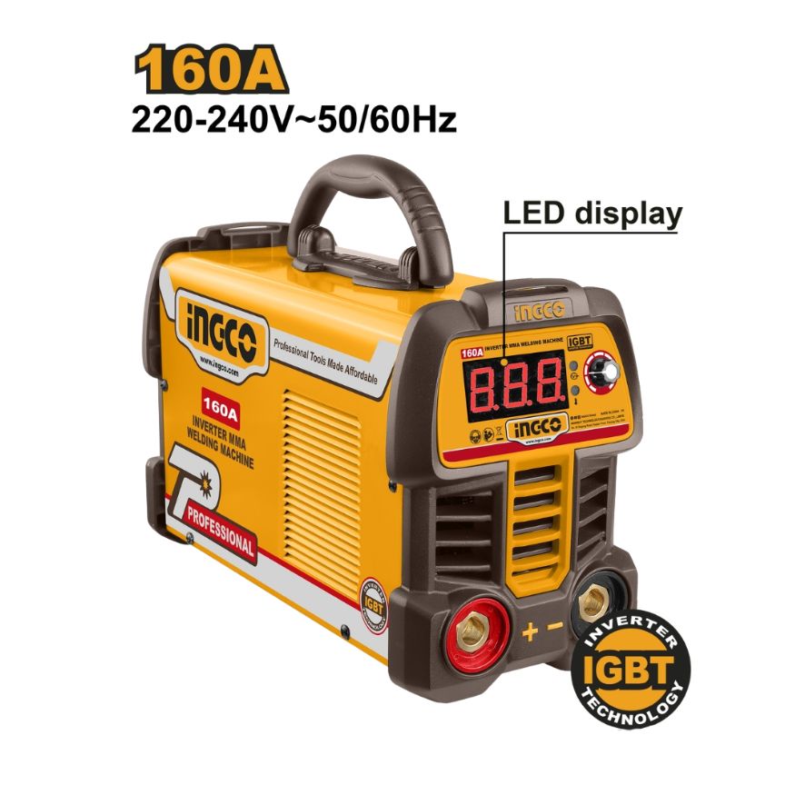 Máy hàn điện tử MMA 160A INGCO ING-MMA16069