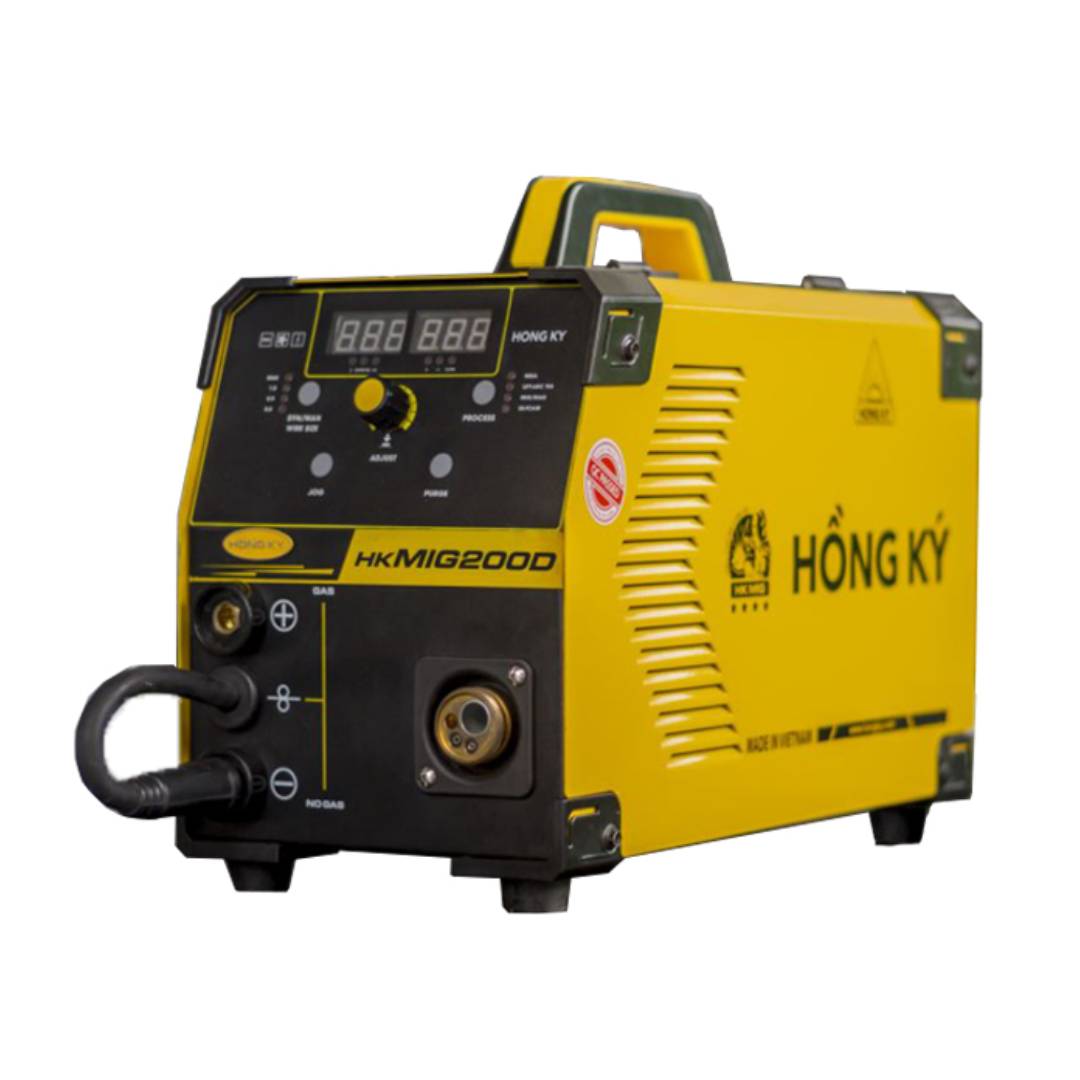 Máy hàn MIG không dùng khí đa năng hồng Ký HKMIG200D