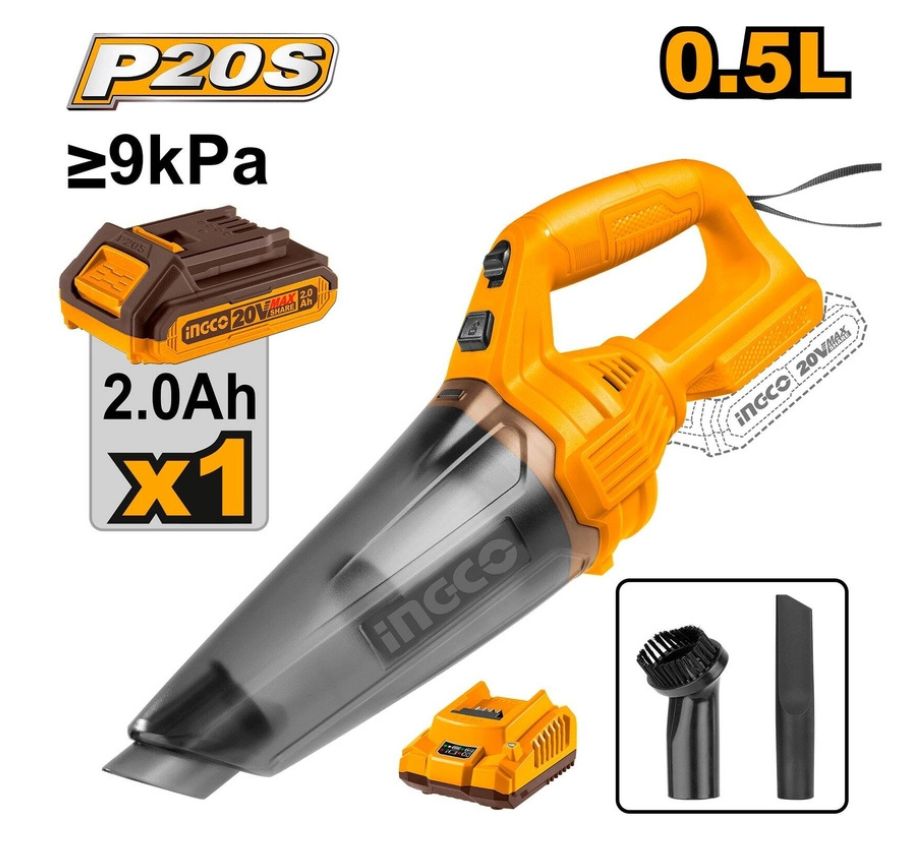 Máy hút bụi dùng pin 20V- 0.5L INGCO CVLI20126