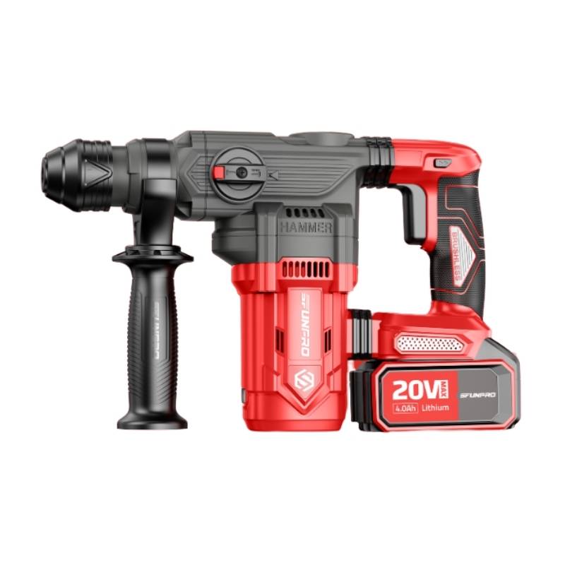 Máy khoan búa Sfunpro S20 DCD30A (bộ 2 pin/4Ah & sạc)