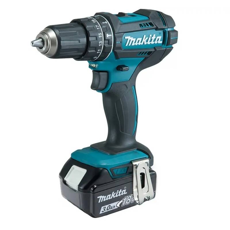 Máy khoan búa và vặn vít dùng pin 18V Makita DHP482SFX6