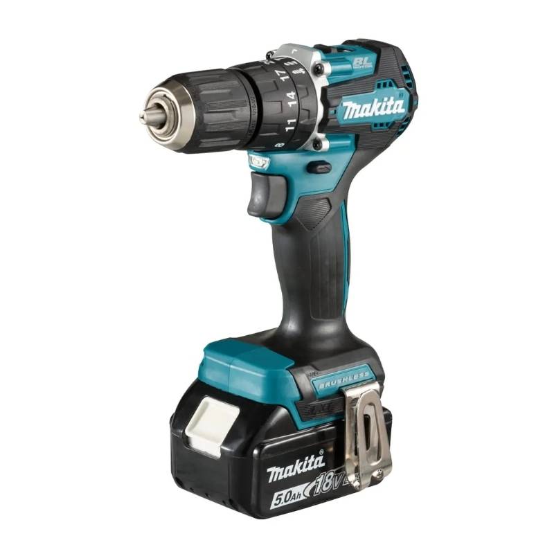 Máy khoan búa và vặn vít dùng pin 18V Makita DHP487RFJ
