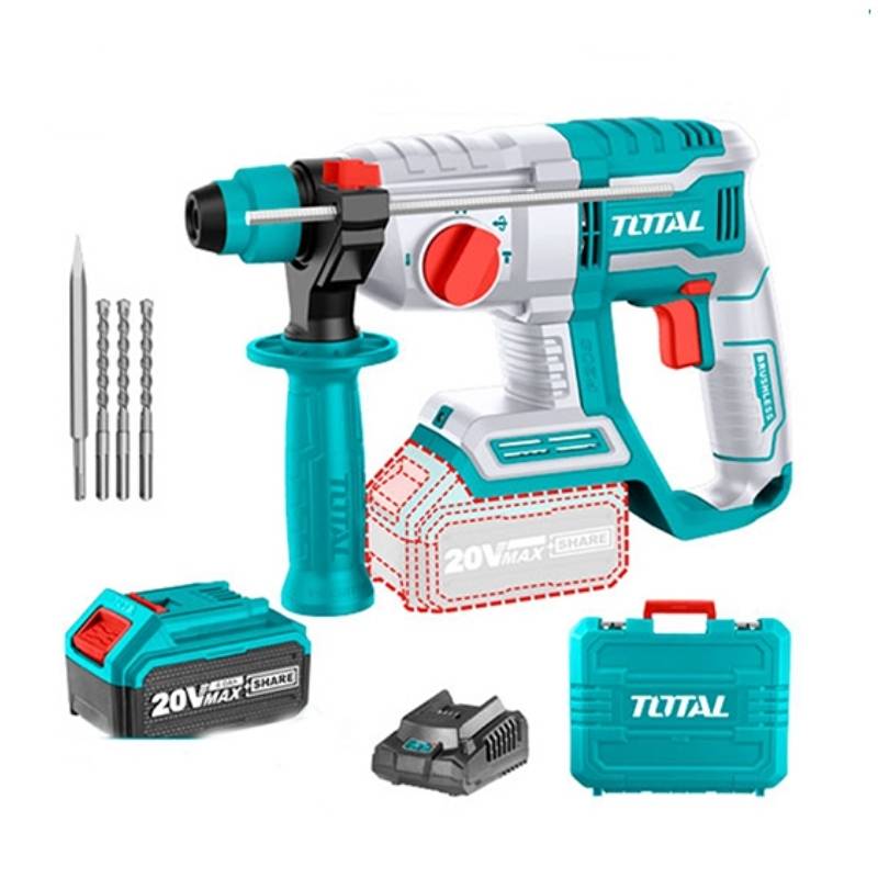 Máy khoan đục dùng pin 20V Total TRHLI202081