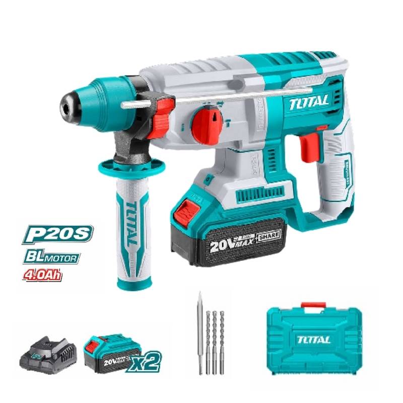Máy khoan đục dùng pin 20V Total TRHLI202287