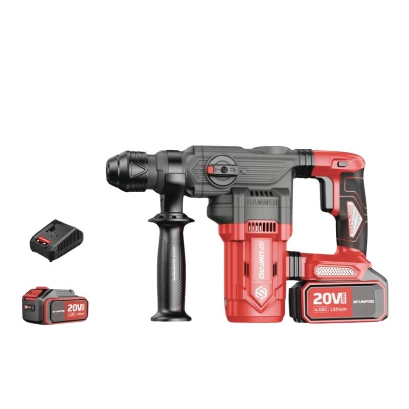 Máy Khoan Đục Dùng Pin Sfunpro SFD20D30 Đầu Gài SDS Plus