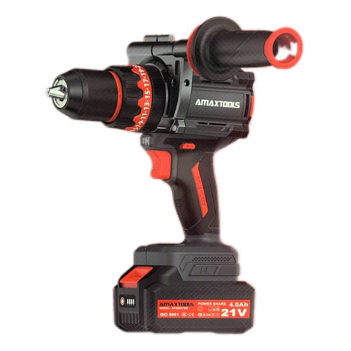 Máy khoan dùng pin 21V Amaxtools AKI16013SM