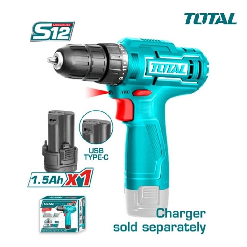 Máy khoan pin 12V Total TDLI12428 