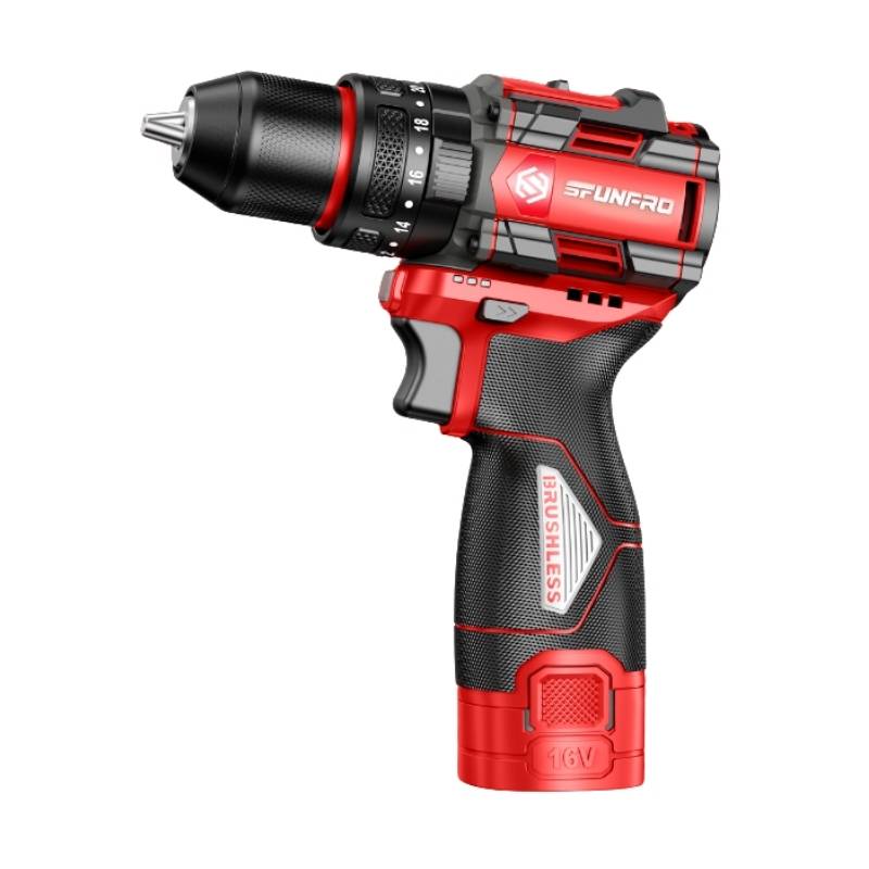 Máy khoan pin Sfunpro S16 DR10A (bộ 2 pin/2Ah & sạc)