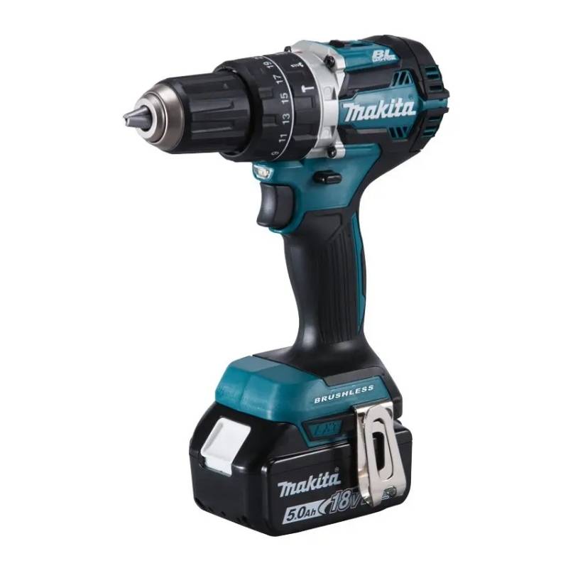 Máy khoan và vặn vít dùng pin 18V Makita DDF484RTE