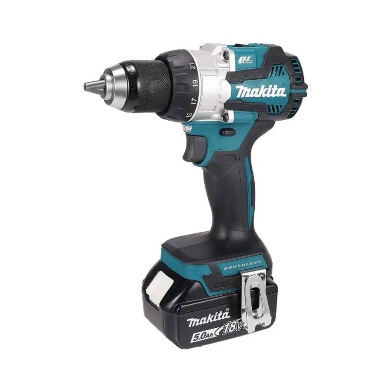 Máy khoan và vặn vít dùng pin 18V Makita DDF489RTJ