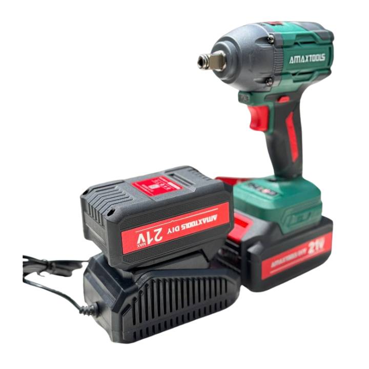 Máy siết bulong dùng pin 21V Amaxtools 