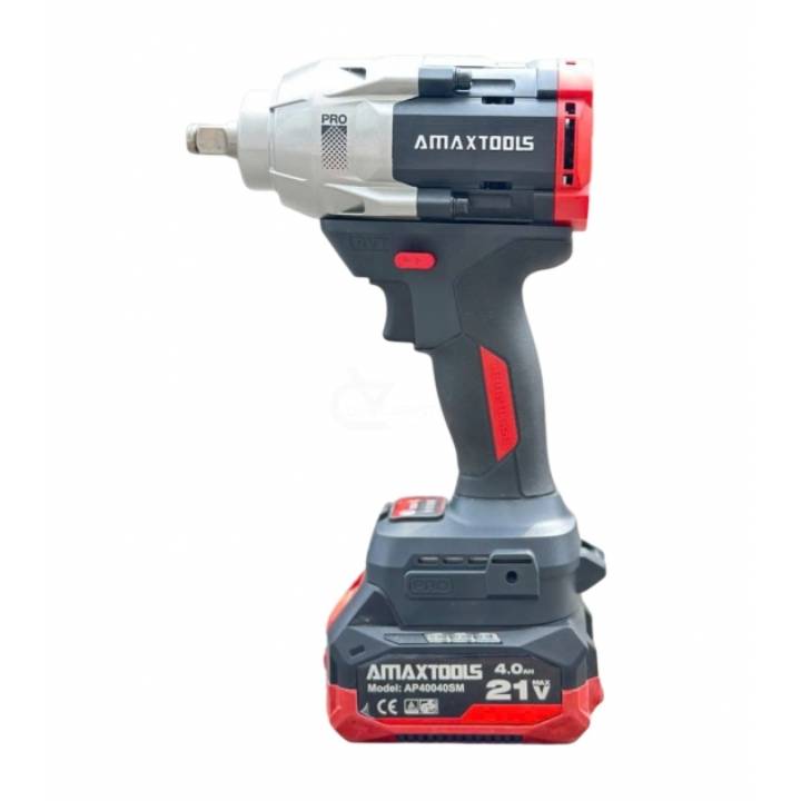 Máy siết bulong dùng pin 21V Amaxtools ABL120012SM PRO