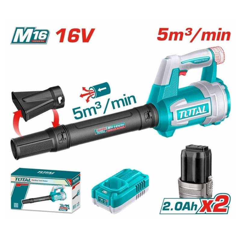 Máy thổi lá dùng pin 16V Total TABLI168082