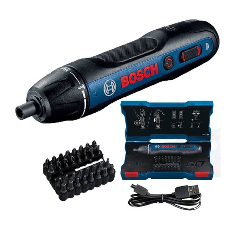 Máy vặn vít pin Bosch GO GEN II (kèm 32 mũi vít)