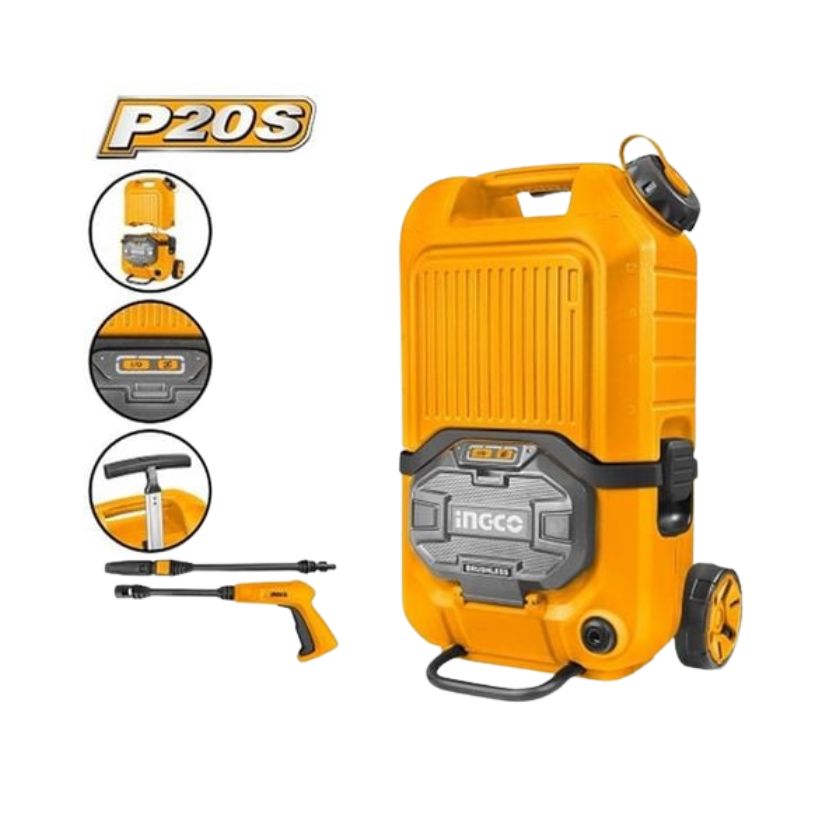 Máy xịt rửa dùng pin 2x20V INGCO CPWLI4006(chưa pin& sạc)