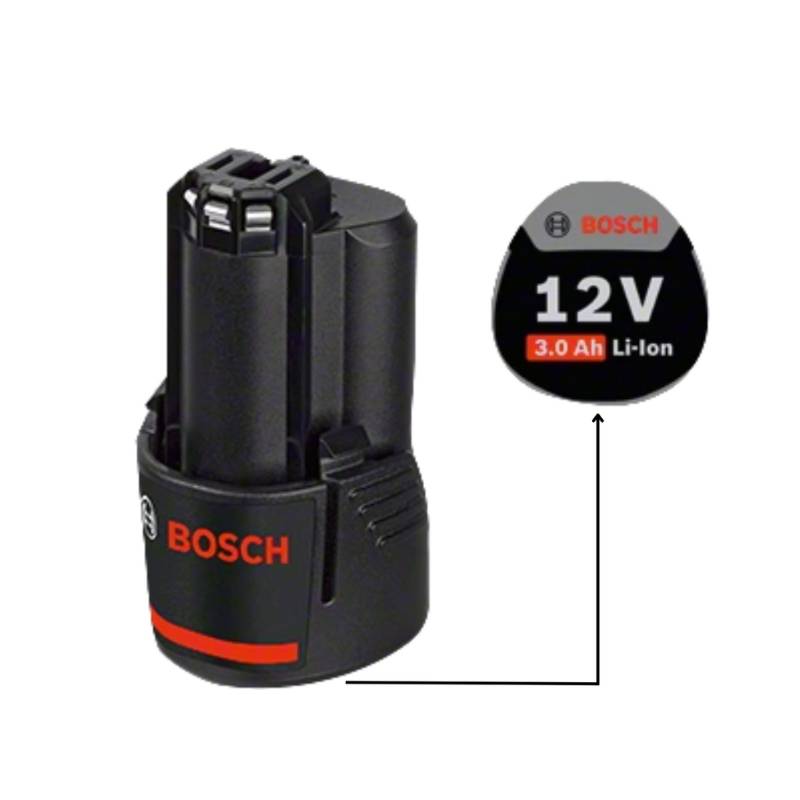  Pin 12v Bosch GBA 12V 3.0AH Professional