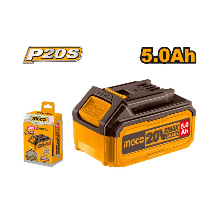 Pin LithiumIon 20V/5.0Ah INGCO FBLI20031