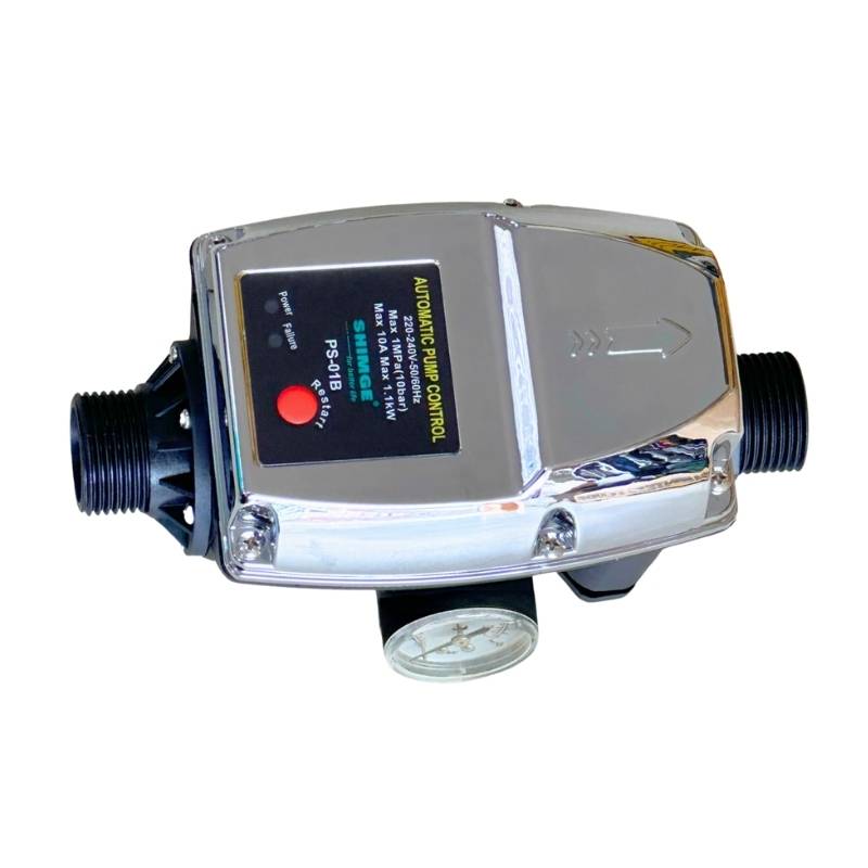 Rơ le điện tử thông minh Shimge PS-01B có đồng hồ áp