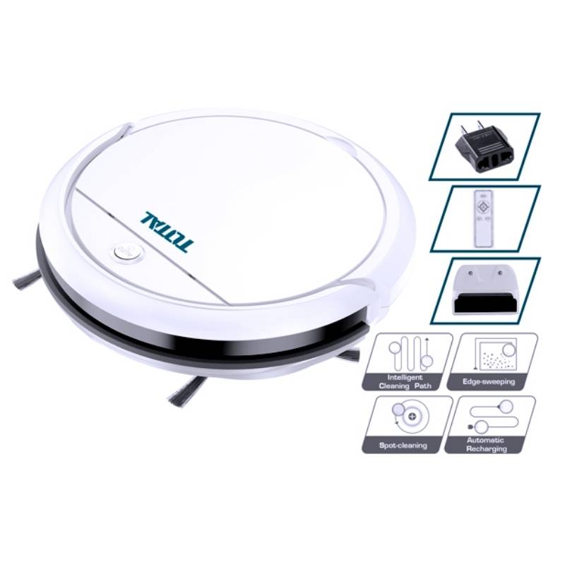 ROBOT Hút Bụi Tự Động Dùng Pin 13.5V Total TVCRG30261