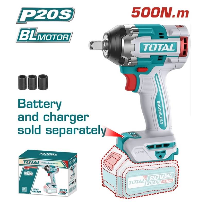 Thân máy siết bu lông dùng pin 20V Total TIWLI20501