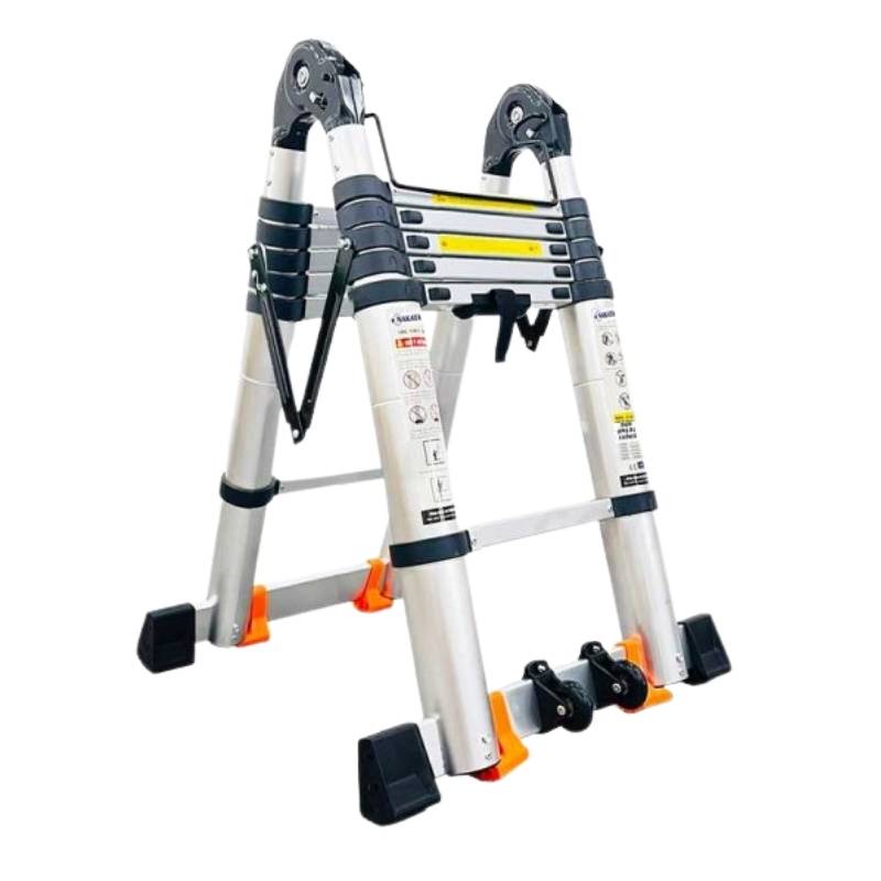 Thang Nhôm Rút Đôi Nakata TY-636 Cao Tối Đa 1.9m+1.9m 