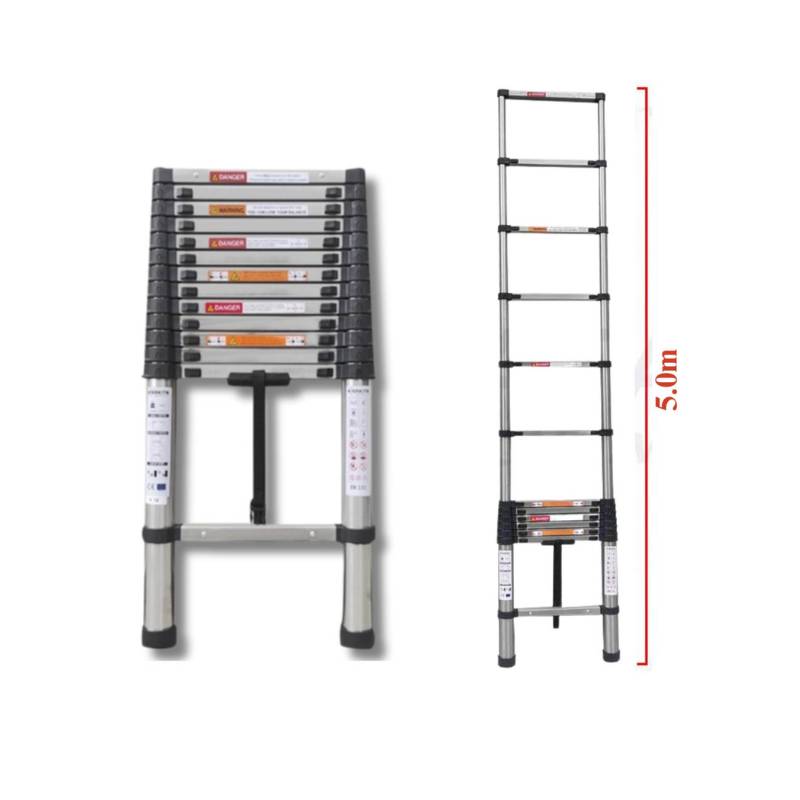 Thang Rút Đơn Inox Nakita TM150 Cao Tối Đa 5.0m