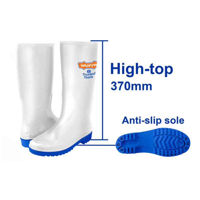 Ủng cao trắng đi mưa size 42 WADFOW WRB2L42