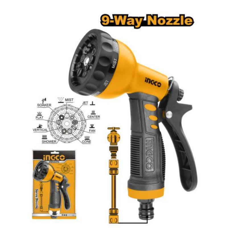 Vòi xịt đa năng INGCO HWSG092