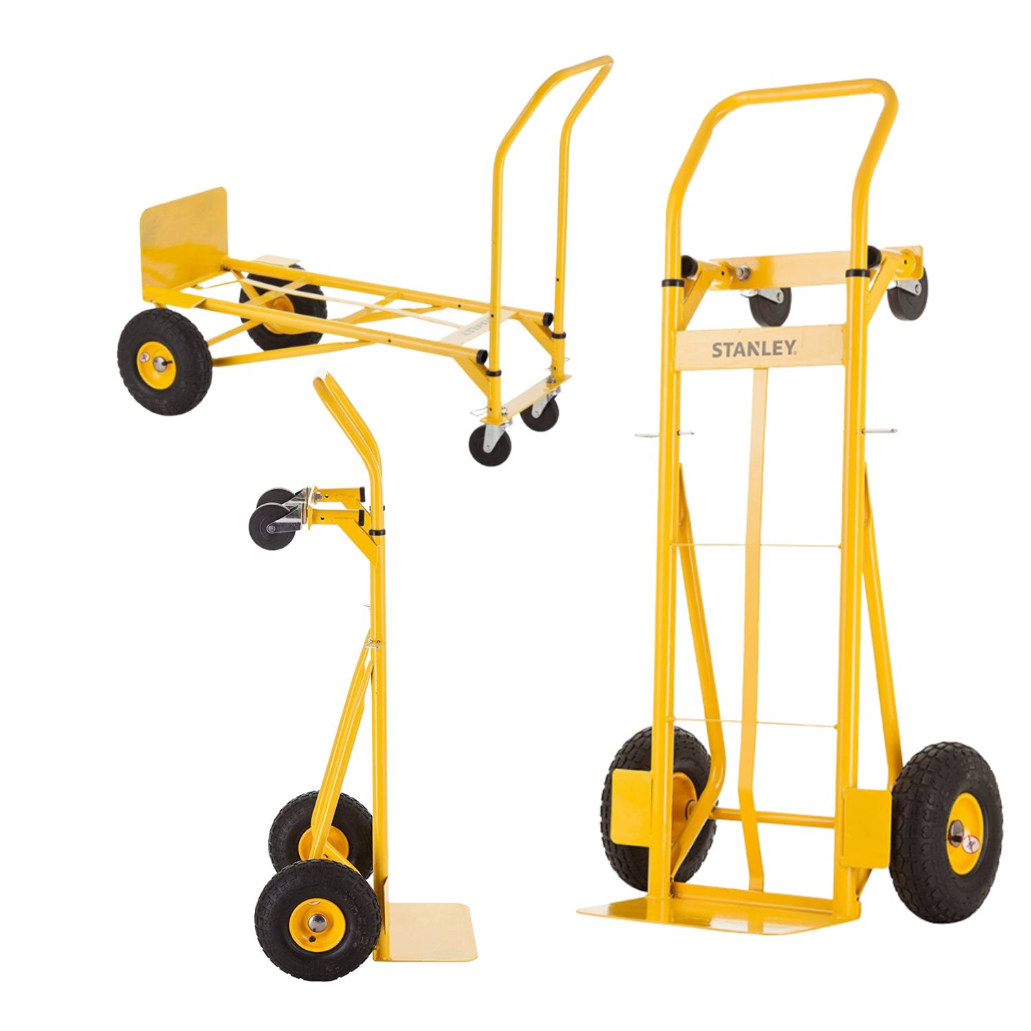 Xe đẩy hàng chuyển đổi 2 – 4 bánh Stanley MT519